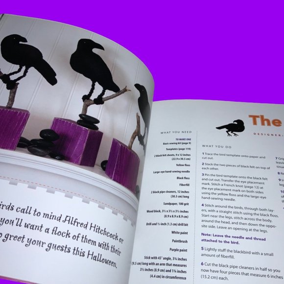 "Felt-o-ween" Craft Book-40 scary-cute projects to celebrate Halloween - Picture 10 of 14